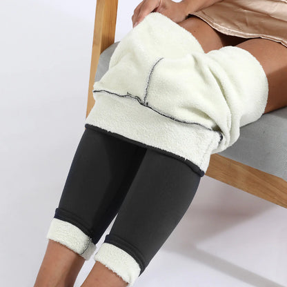 Cozy Cashmere-Like Winter Leggings - Thick, Stretchy & Stylish Fitness Pants for Women