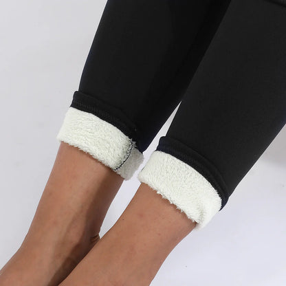 Cozy Cashmere-Like Winter Leggings - Thick, Stretchy & Stylish Fitness Pants for Women