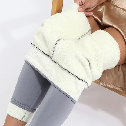 Cozy Cashmere-Like Winter Leggings - Thick, Stretchy & Stylish Fitness Pants for Women