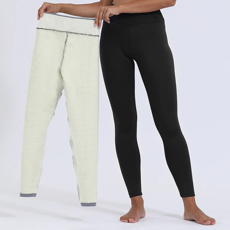 Cozy Cashmere-Like Winter Leggings - Thick, Stretchy & Stylish Fitness Pants for Women